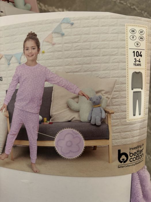 Pizama dziewczynka 104