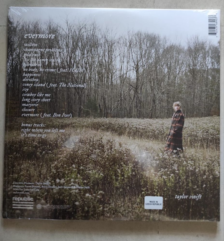 Taylor swift - evermore vinil