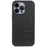 Etui Audi Synthetic Leather na iPhone 13 Pro / iPhone 13 - czarne