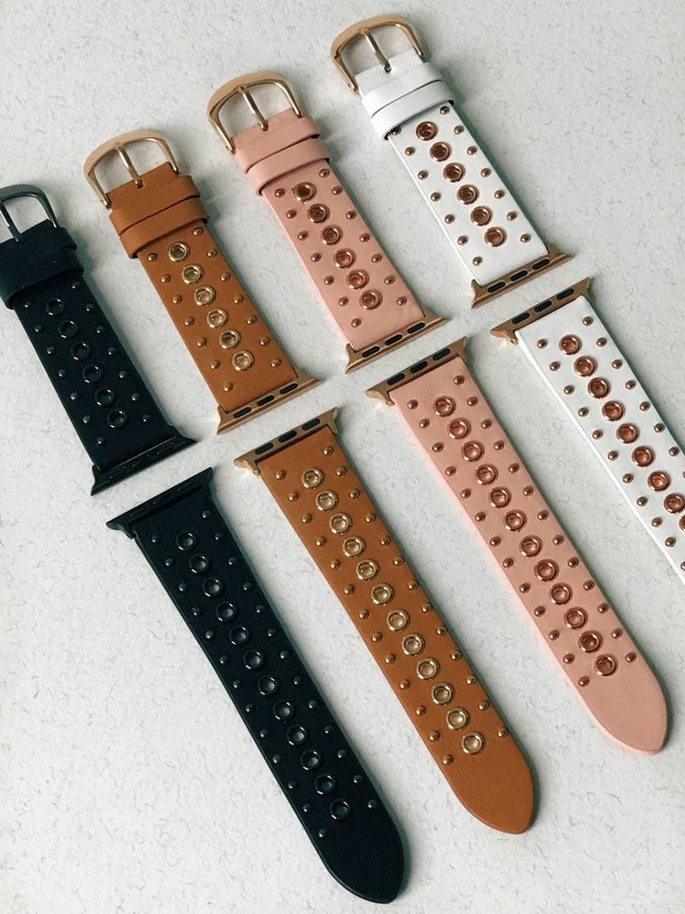 Ремінець ремешок Apple watch вотч silicone leather milanese band loop