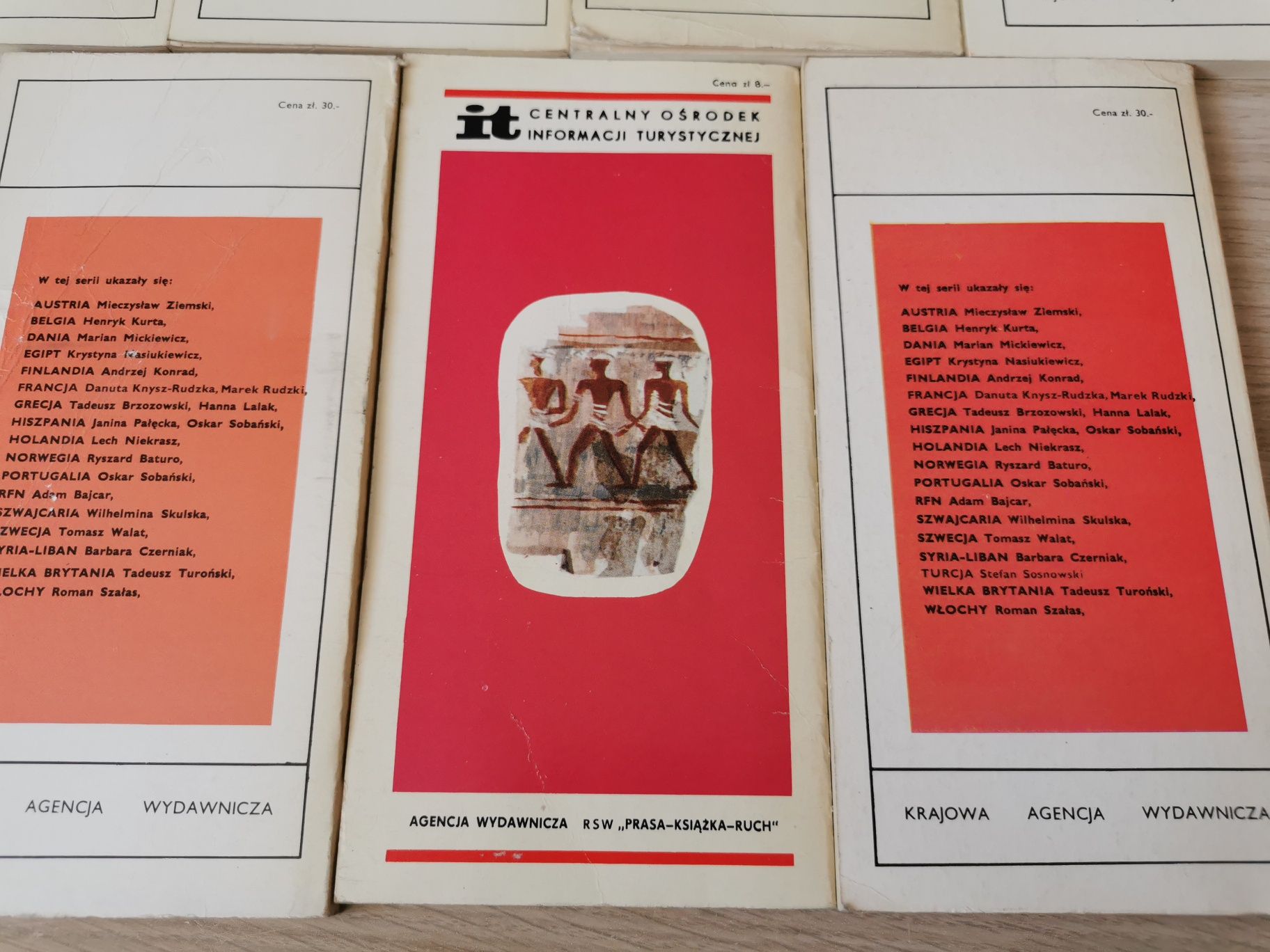 Informator turystyczny vintage Krajowa Agencja Wydawnicza