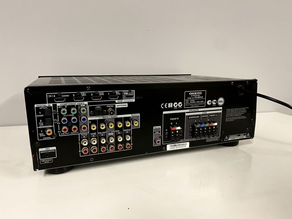 Onkyo TX-SR313 - amplituner 5.1 - 70w/kanał, zadbany, HDMI, super stan