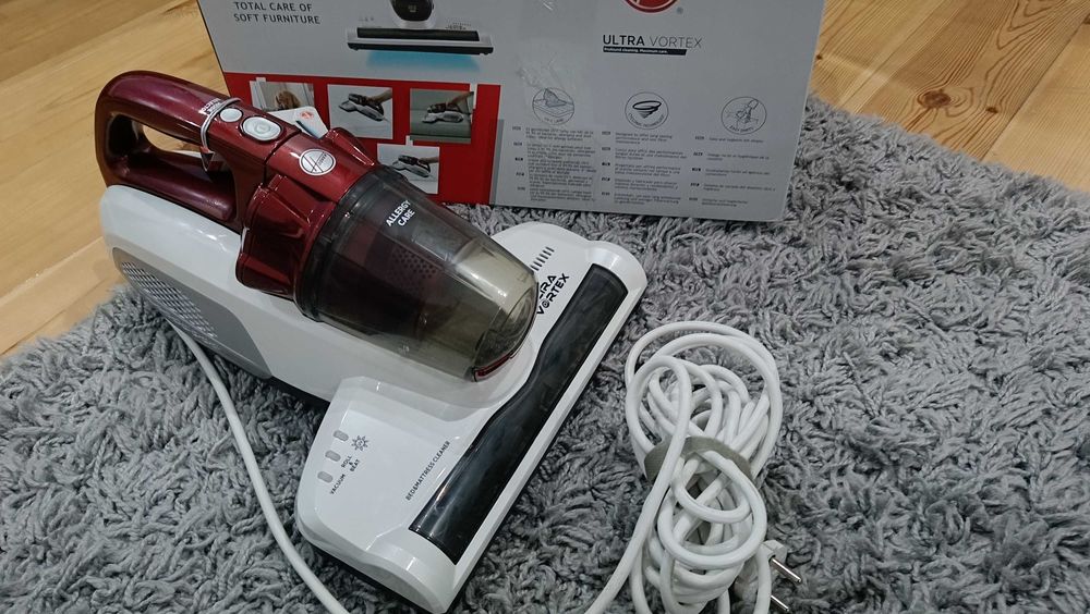 Odkurzacz ręczny Hoover Ultra Vortex biały do wersalek i tapicerek