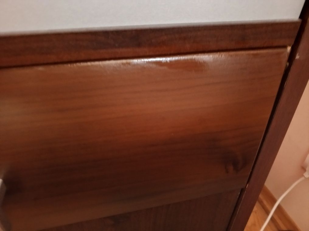 Meble, komplet 3 elementy, wenge