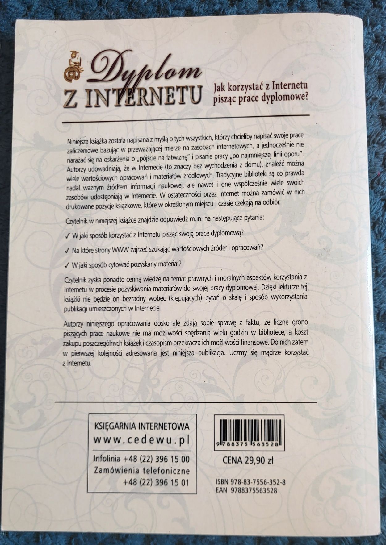 42. Dyplom z internetu jak korzystać z internetu pisząc pracę dyplomow