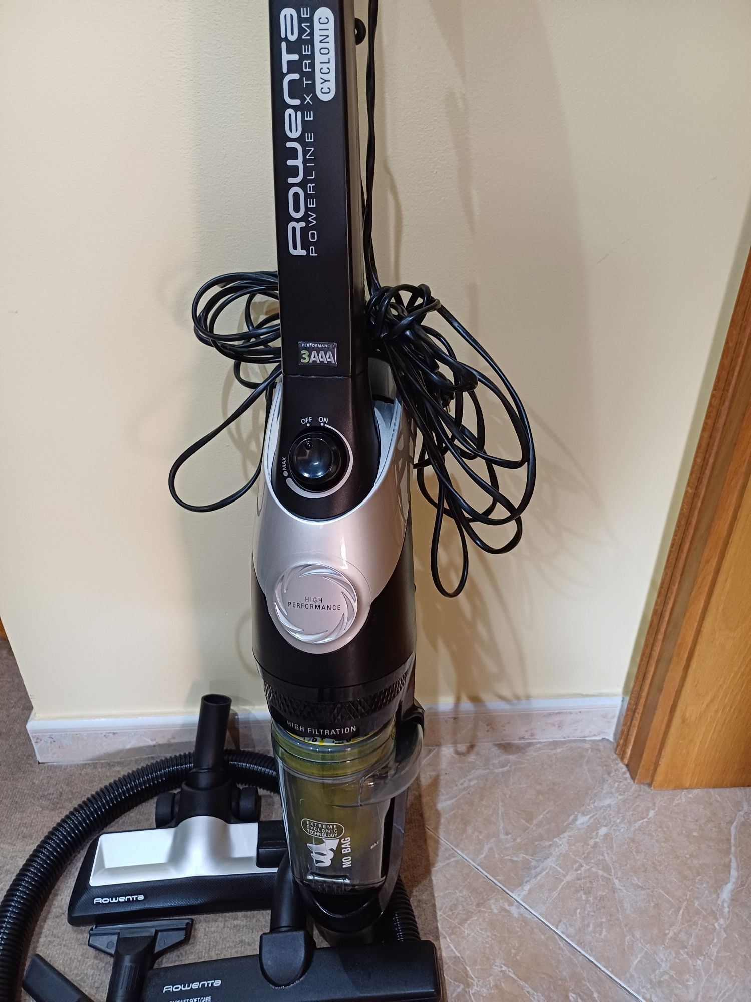 Aspirador vertical  Rowenta Powerline extreme cyclonic