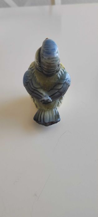 Синиця.Фігурка птиці.фарфор Німеччина.вінтаж