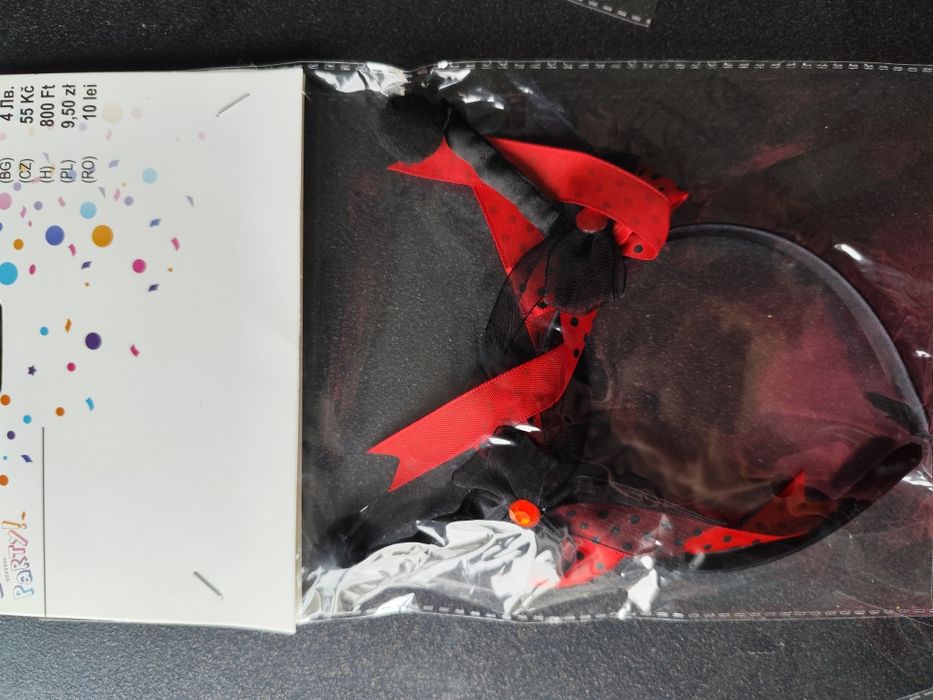 Biedronka -opaska czułki Biedronki - nowa