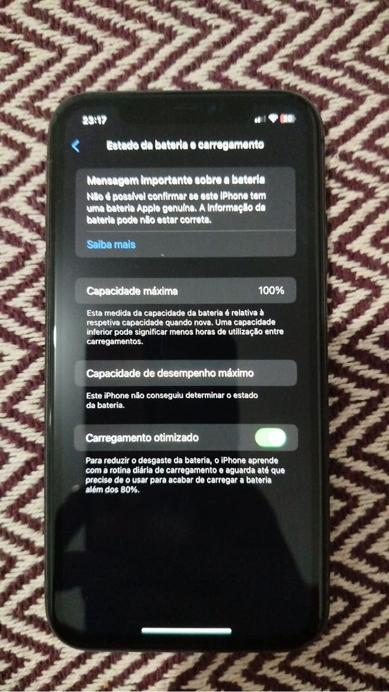 Troco Iphone 11  64 GB bateria 100%