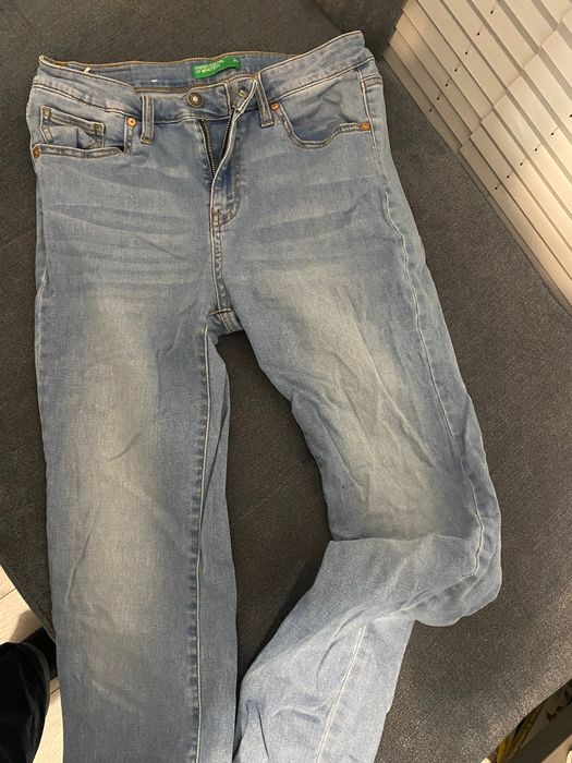 Spodnie kobieta jeans Benetton 29