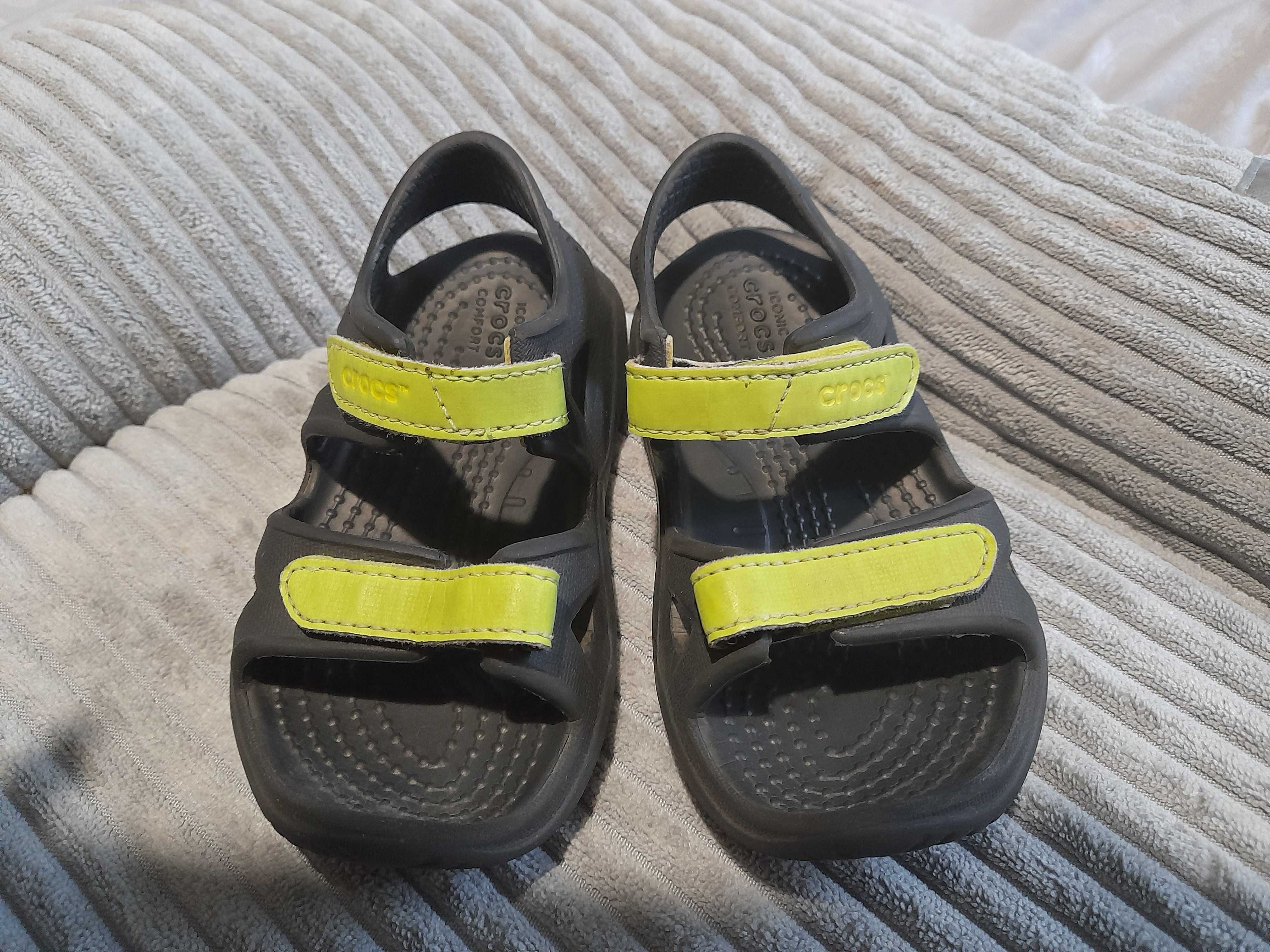 Crocs sandały sandałki r. C7 23  wew.  13,5 cm idealne