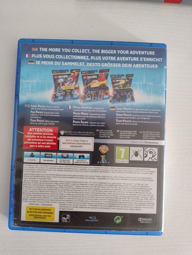 LEGO dimensions starter pack na PS4 + dodatki
