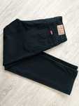 WRANGLER Hero jeansy klasyczne czarne proste nogawki regular straight