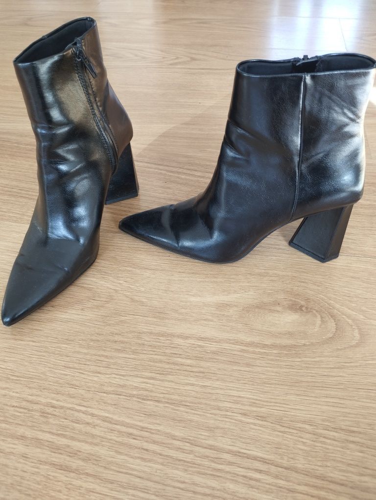 Botas salto Zara 36