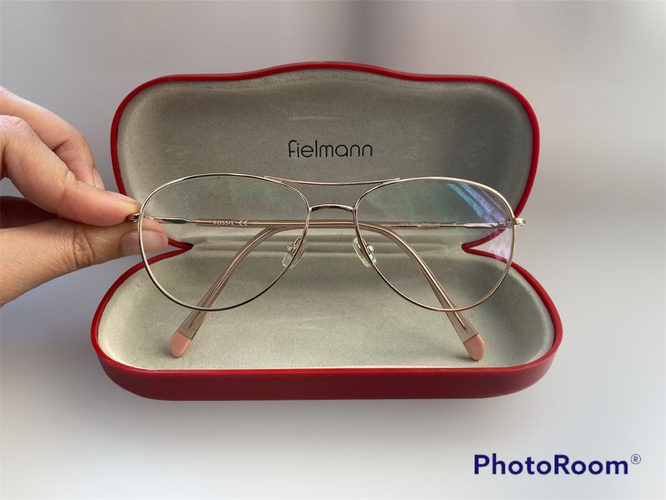 Fossil okulary pilotki / oprawki  7045 3yg 145-Fielmann