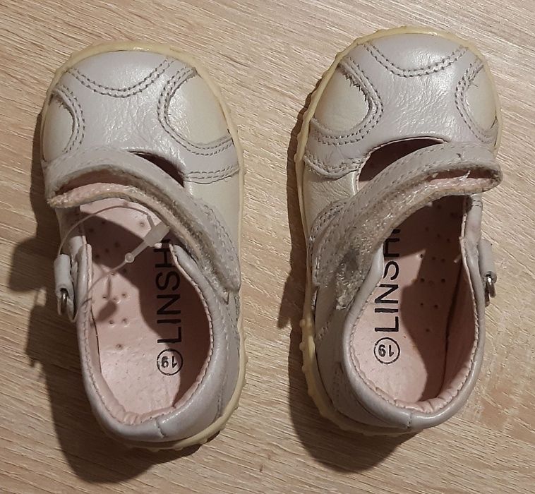Skórzane buty dla dziewczynki wkładka 11.5 cm