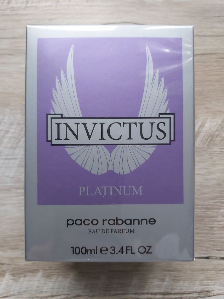 Paco Rabanne Invictus Platinum 100 мл. Инвиктус Платинум 100 мл.