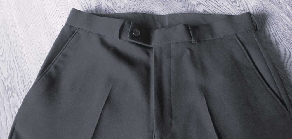 Spodnie męskie czarne klasyczne George 32 W,31 L