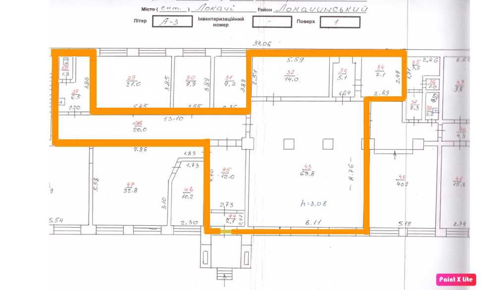 Центр, 1 пов, окремий вхід, 138.4м2, вул. Миру,36