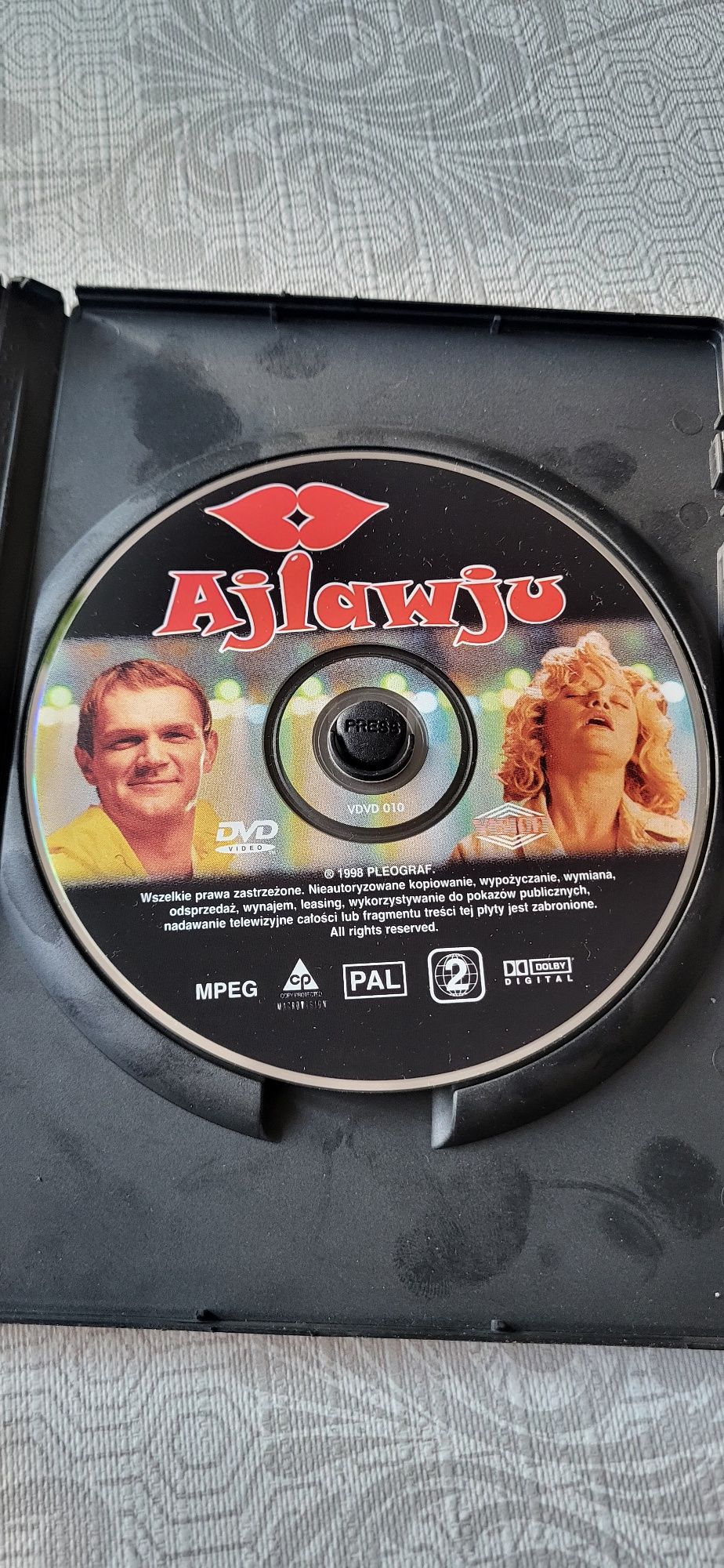 Ajlawju płyta DVD