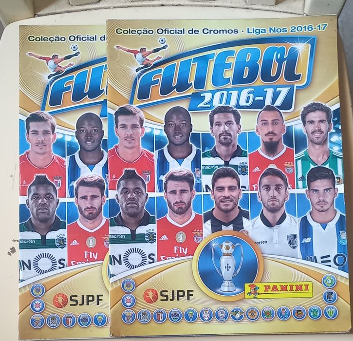 Panini, Cadernetas 2016/2017 incompletas.