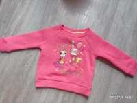 Różowa bluza dla dziewczynki