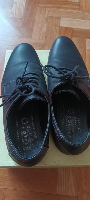 Haver fashion shoes buty męskie skórzane buty