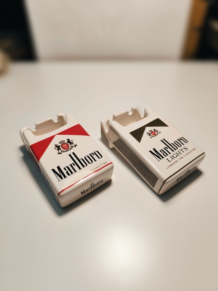 Cinzeiros de coleção antigos Marlboro vintage