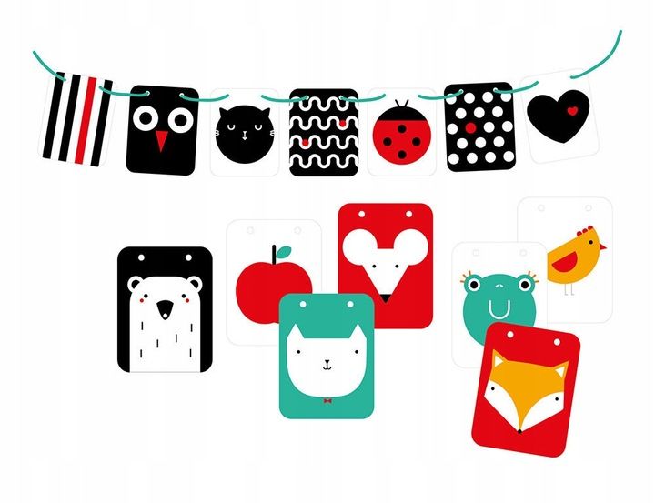 Czuczu Starter Malucha Książeczki Kontrastowe 0m+