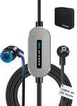 Carregador carro elétrico 16Amp Tipo2 monofásico(tomada doméstica)Novo