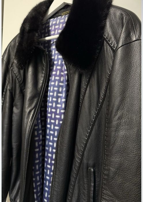 Кожаная куртка Zilli оригинал