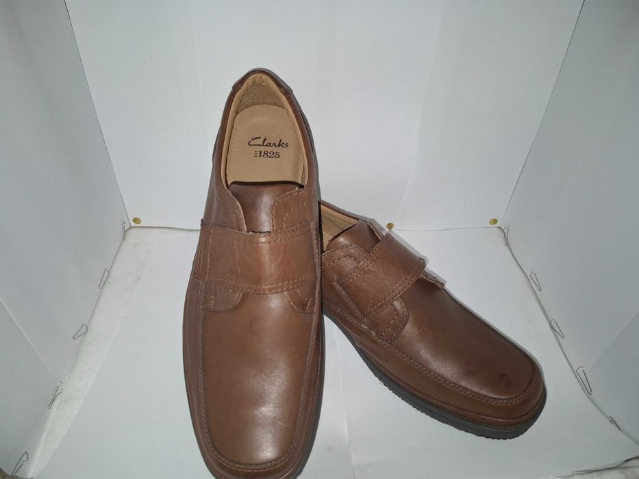 Продам мужскую обувь, мокасины Clarks flexlight