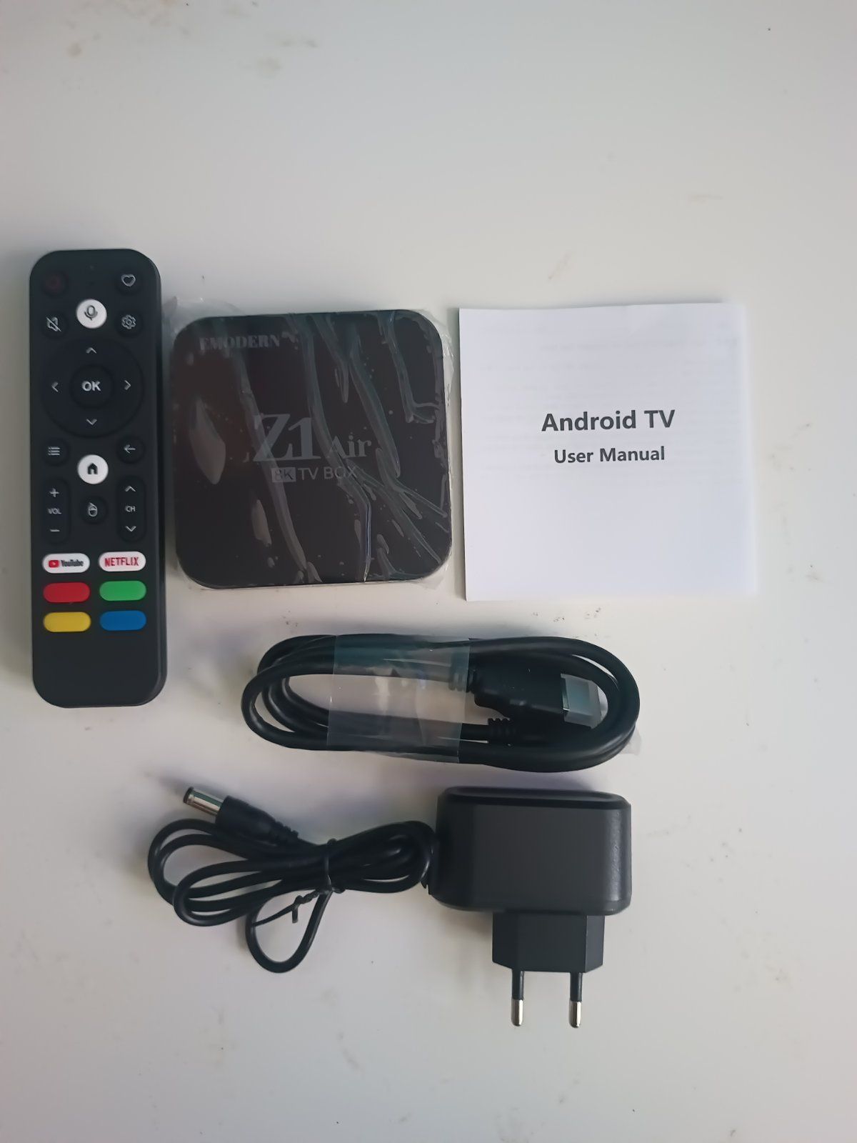 Smart TV Box Z1 Air Android 15 8K