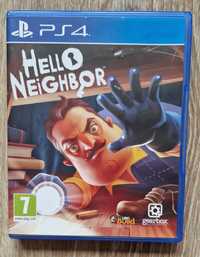 Hello neighbor gra PS4 stan bardzo dobry