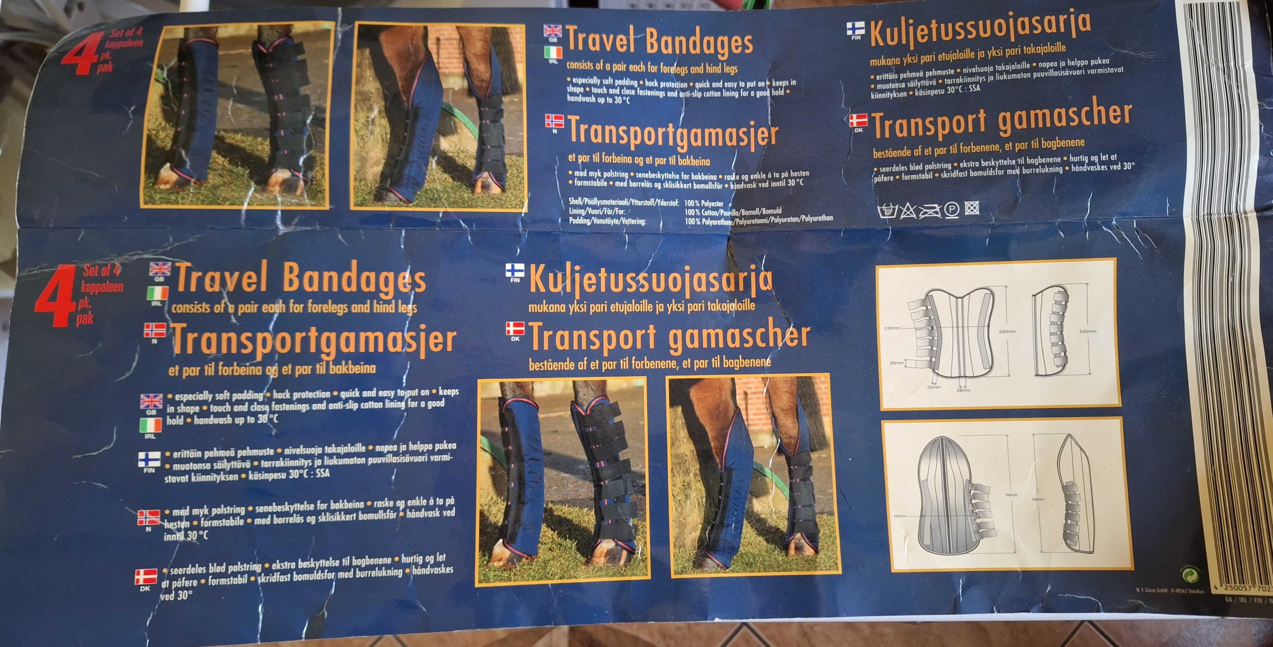 Ochraniacze transportowe full