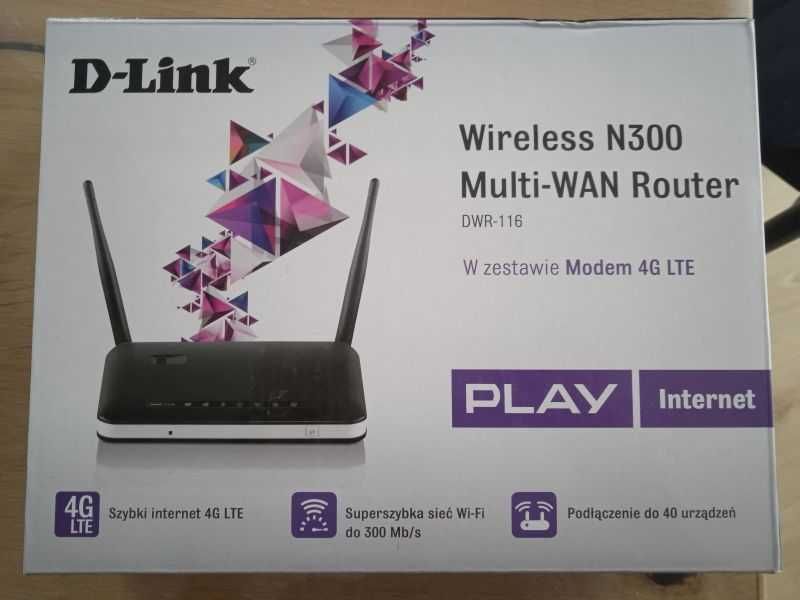 Router D-Link DWR116 Wireless N300 4G LTE