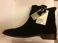 Сапоги женские замшевые H&M , Premium Quality, новые, размер 39-40.