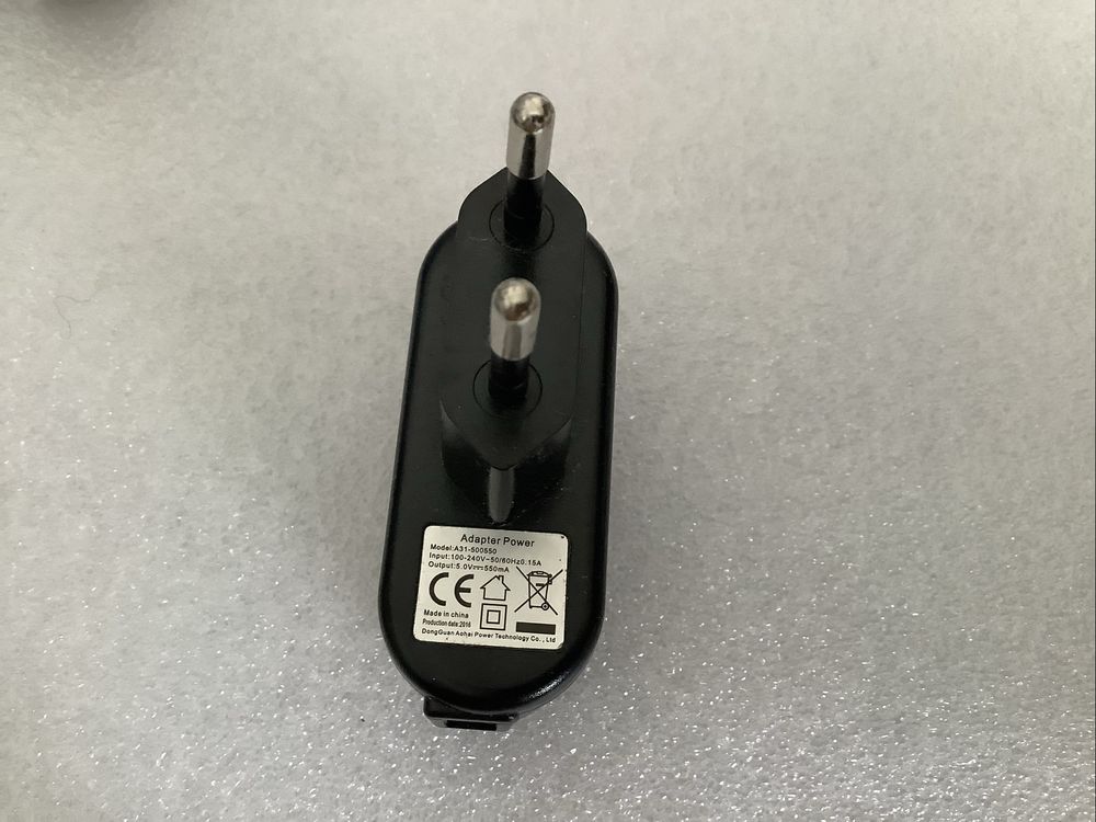 Carregador USB 5V 550mA