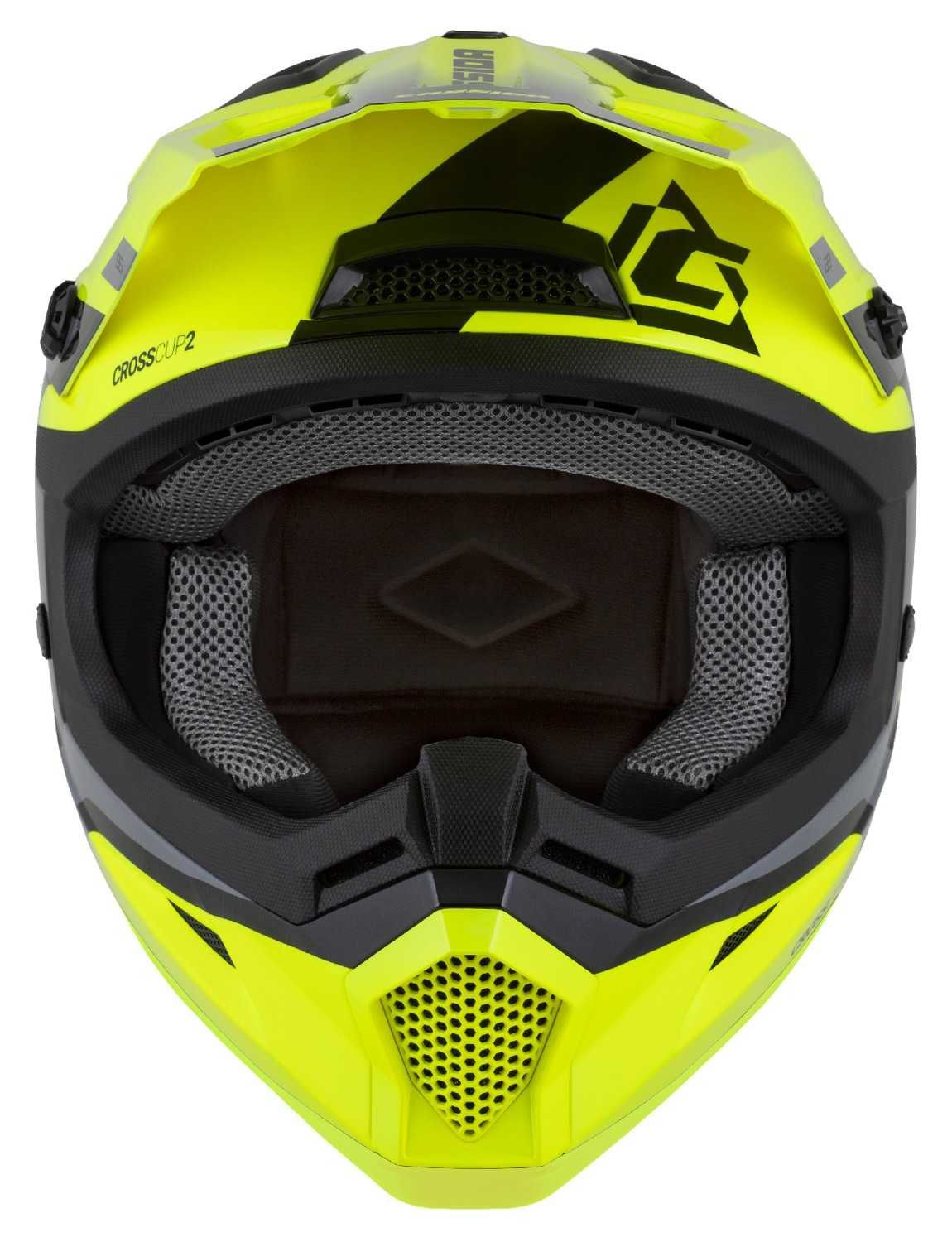 Kask Motocyklowy CASSIDA CROSS CUP2 Pod interkom XS-XXL +KOMINIARKA