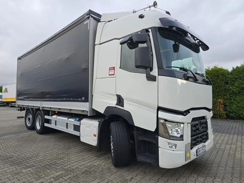 Renault T 520  T 520 , oś sketna,sprowadzony,winda ,silnik Volvo ,zarejstrowany UDT