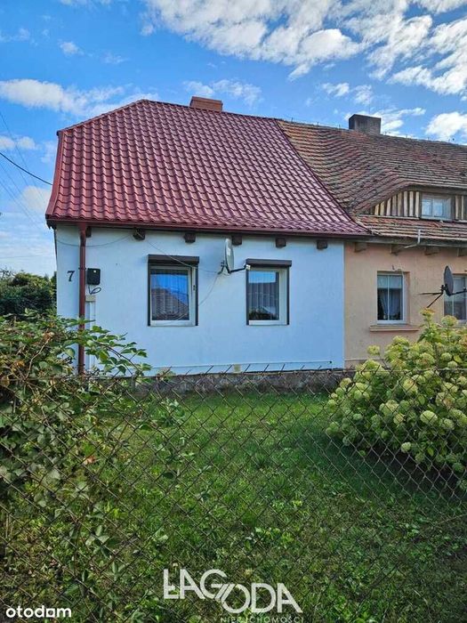 Bezczynszowe mieszkanie z ogrodem i bud. gosp.