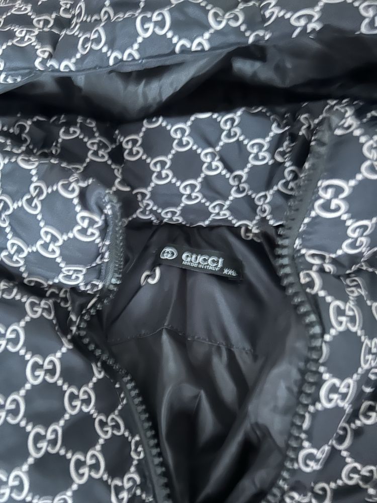 Męska kurtka puchowa Gucci rozmiar 2 XL
