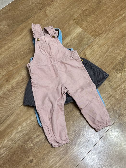 Вельветові комбінезони та сарафан, 74-86 розміри, H&M