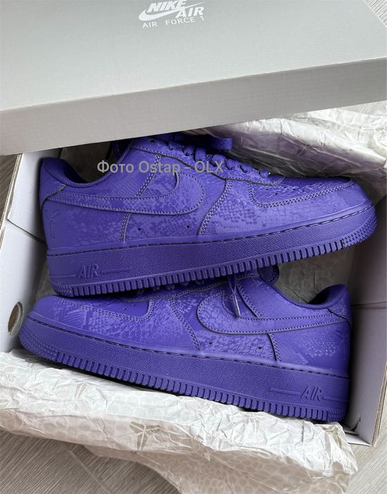 Originals Kobe Bryant x Nike Air Force 1 Low Court Purple