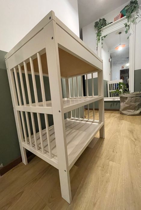 Przewijak stół do przewijania Gulliver Ikea + mata Vadra