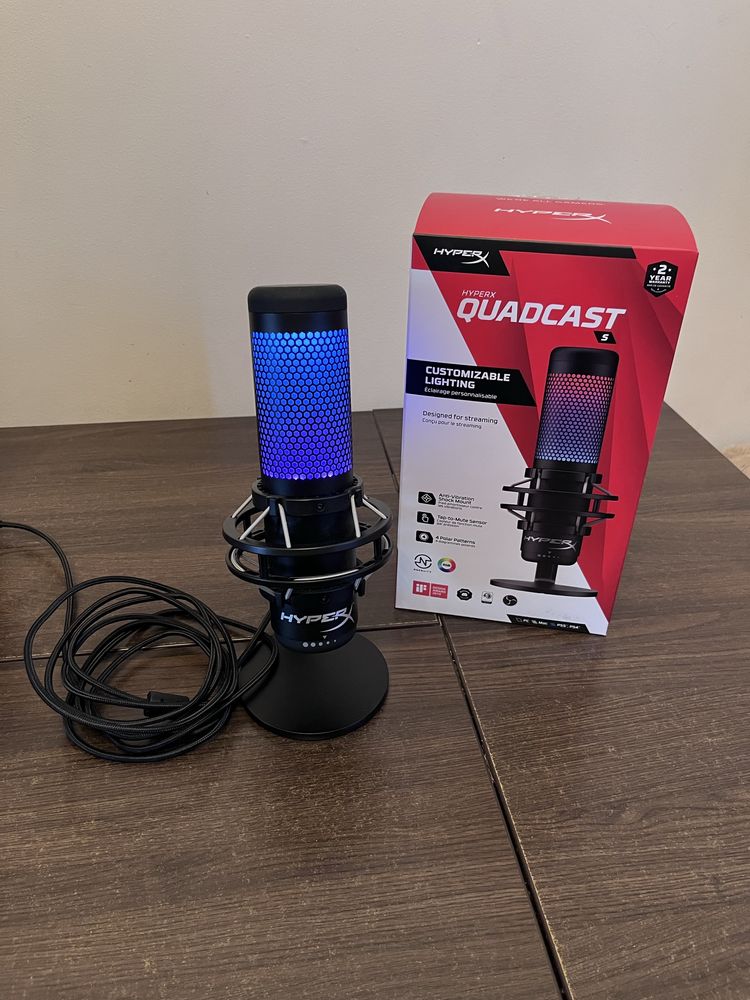Mikrofon HyperX QuadCast S