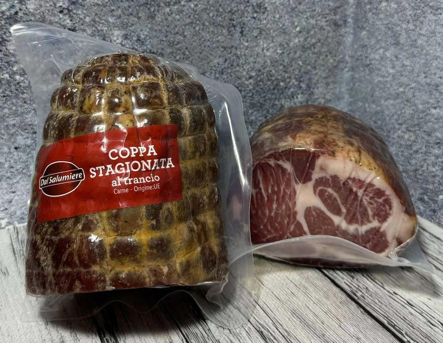Коппа Coppa Dal Salumiere  з свинячої шиї (більше у описі товару)