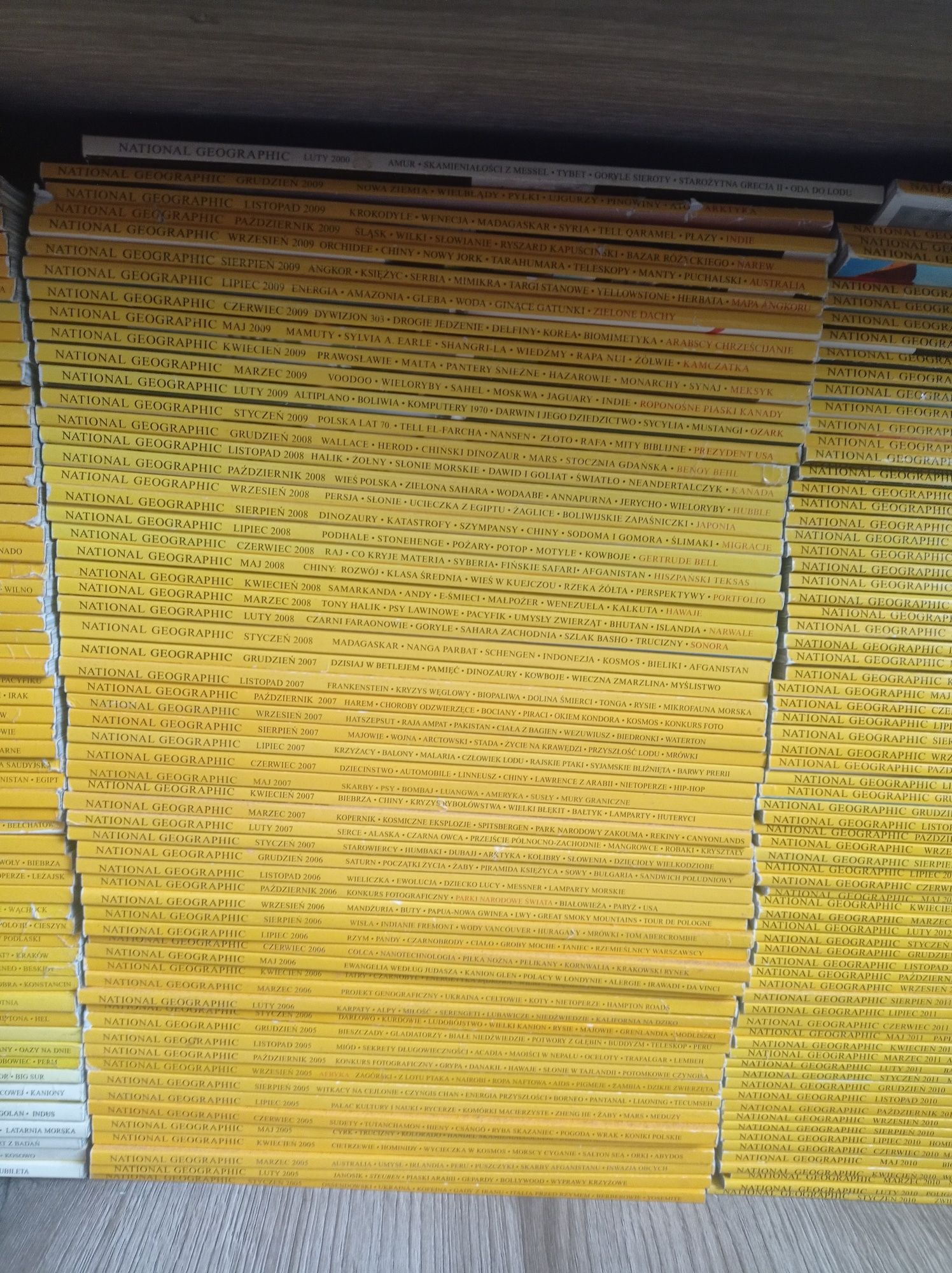 National Geographic czasopisma z lat 2000 - 2022