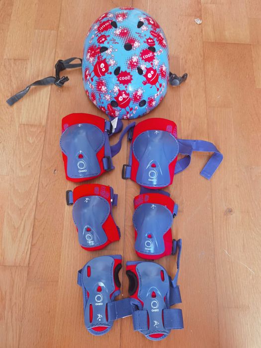 Conjunto proteção Skate criança