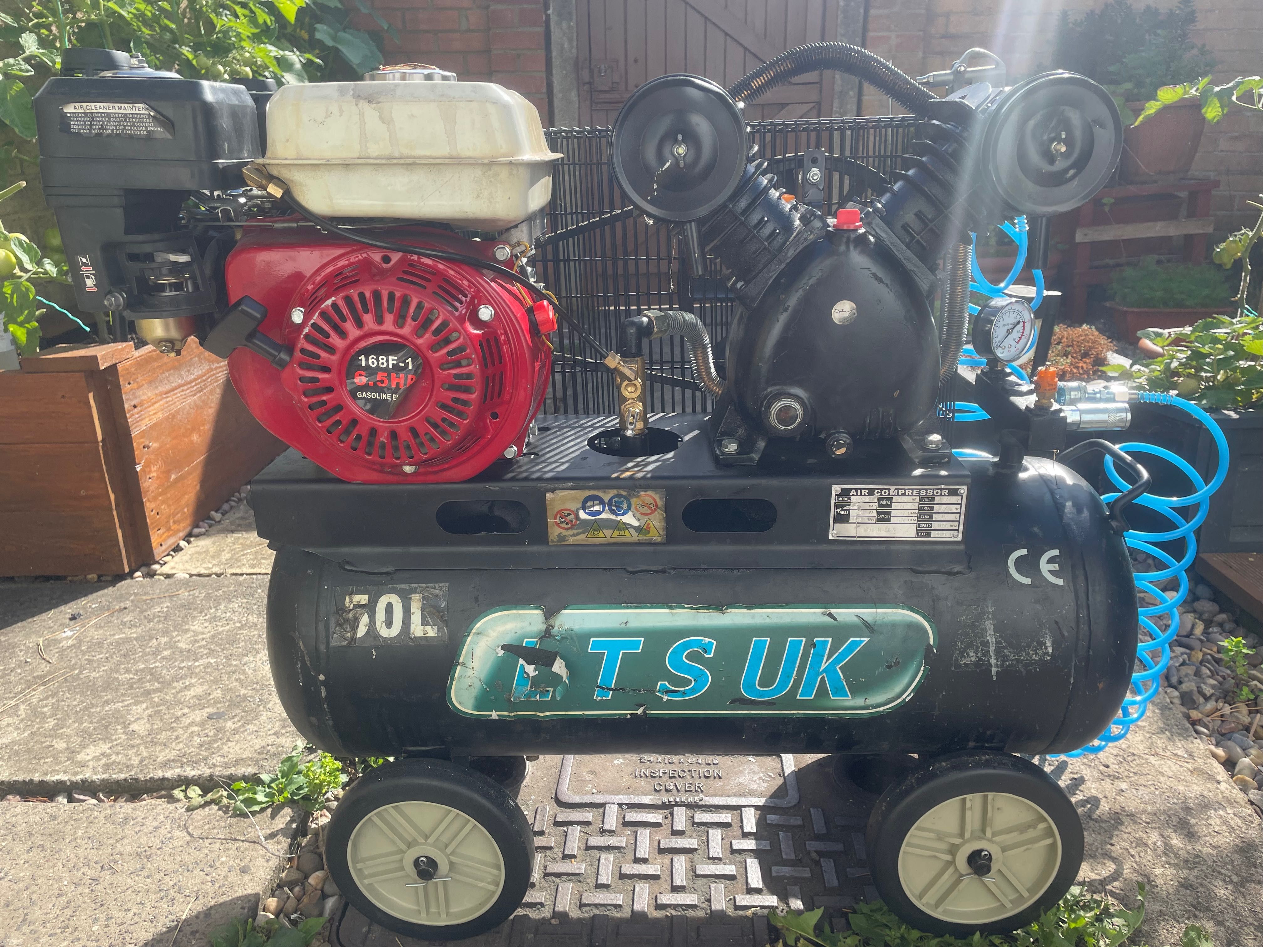 Kompresor spalinowy 50L LTS UK
